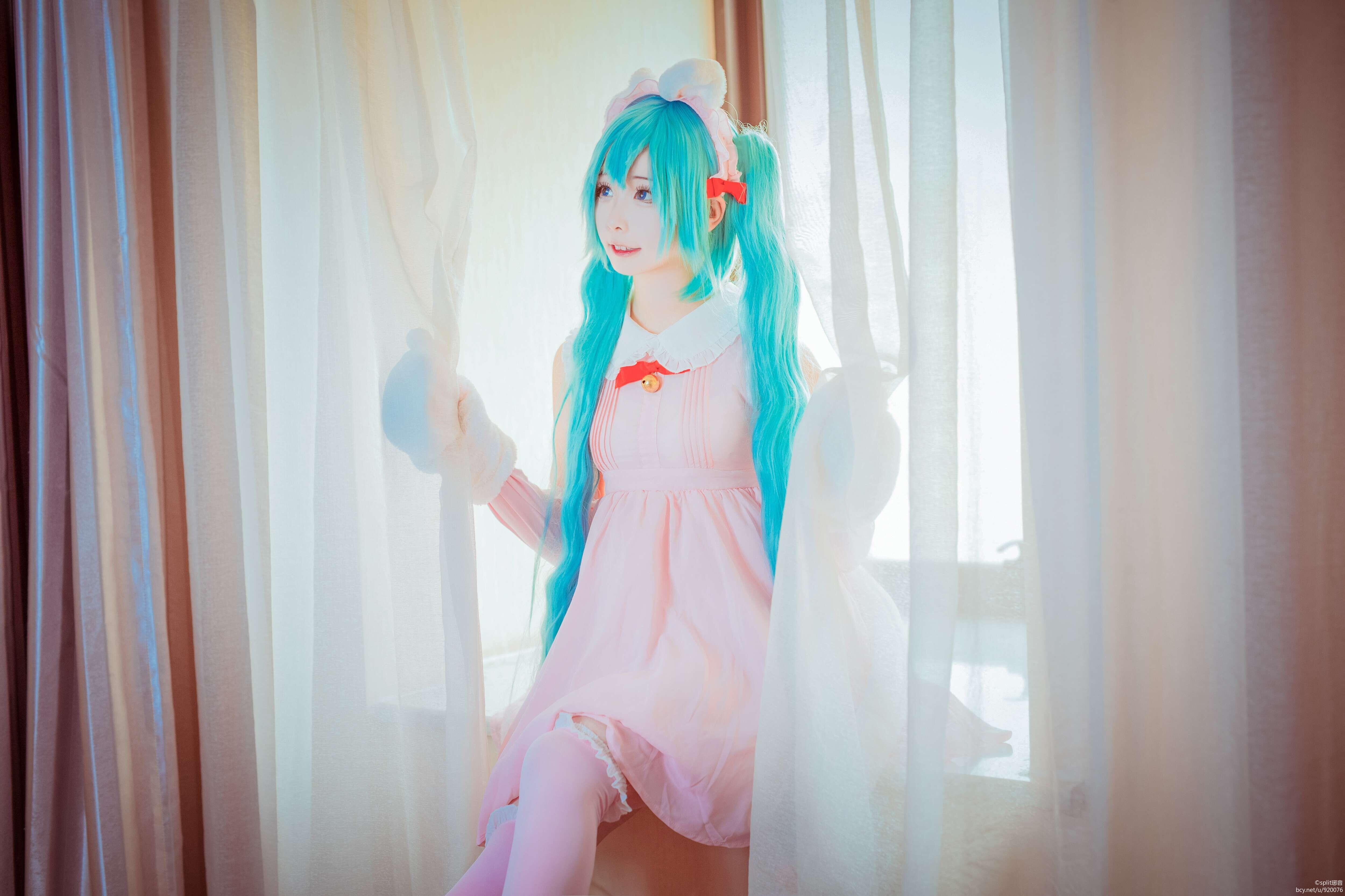 初音未来,萌COS,cos萌女