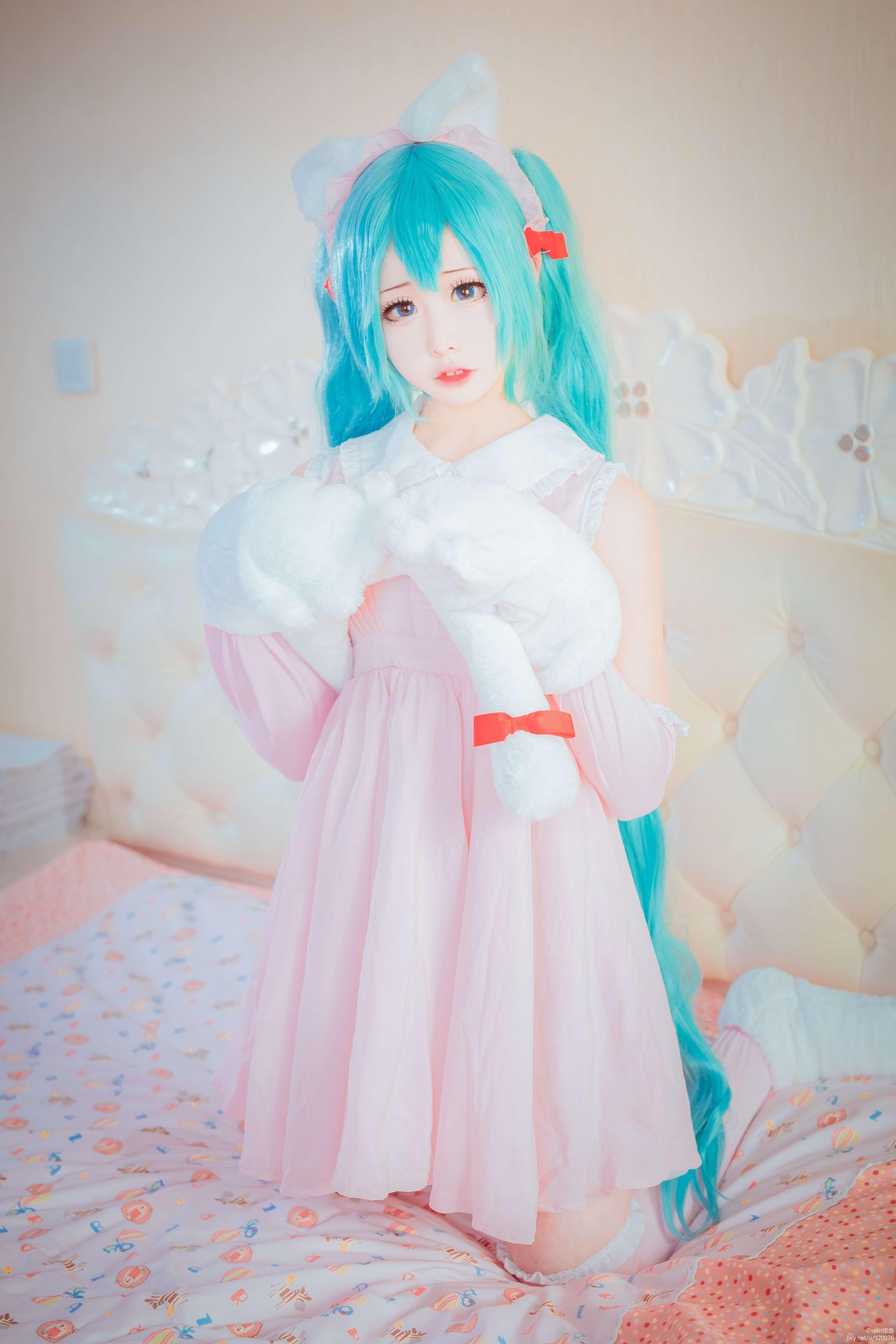 初音未来,萌COS,cos萌女