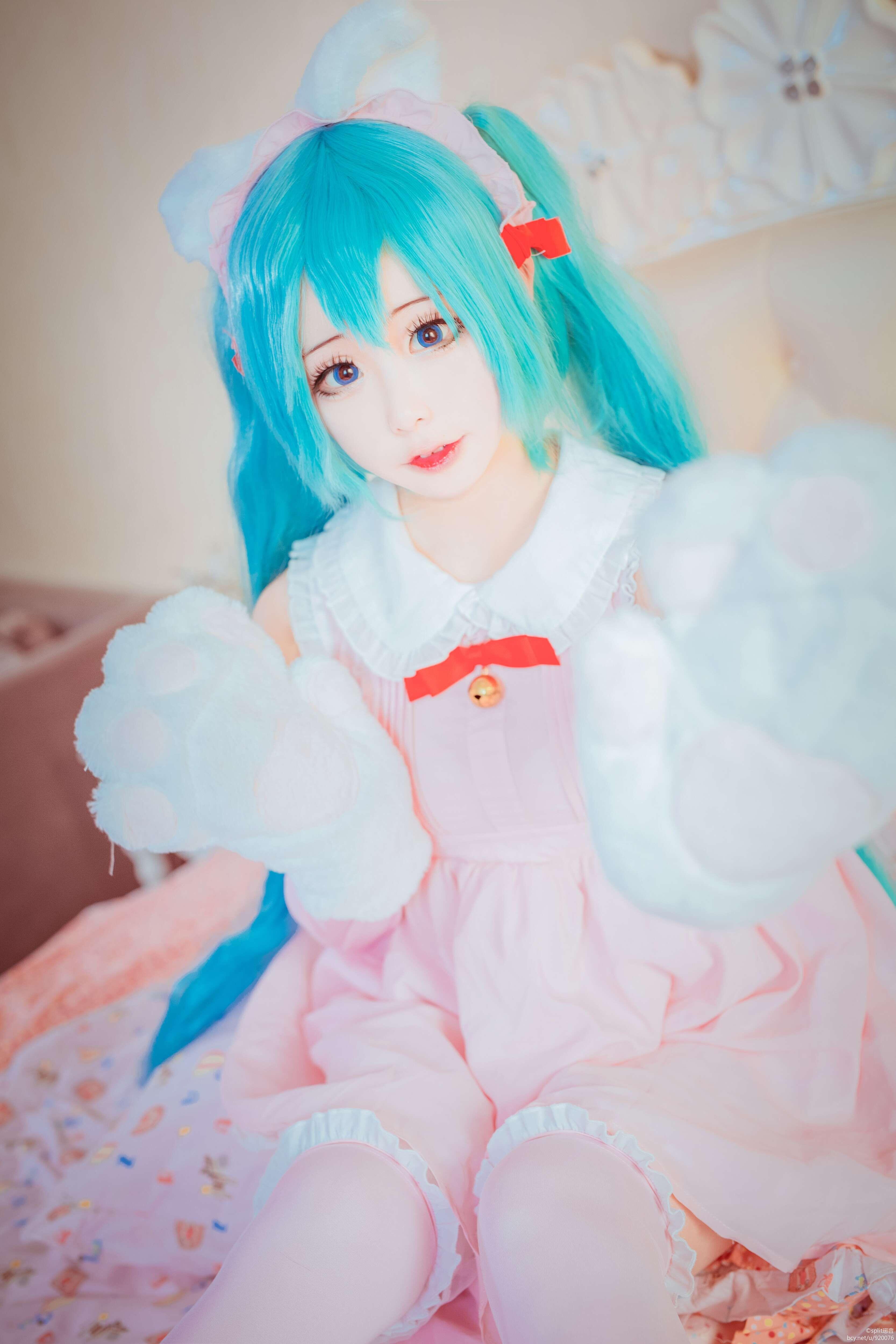 初音未来,萌COS,cos萌女