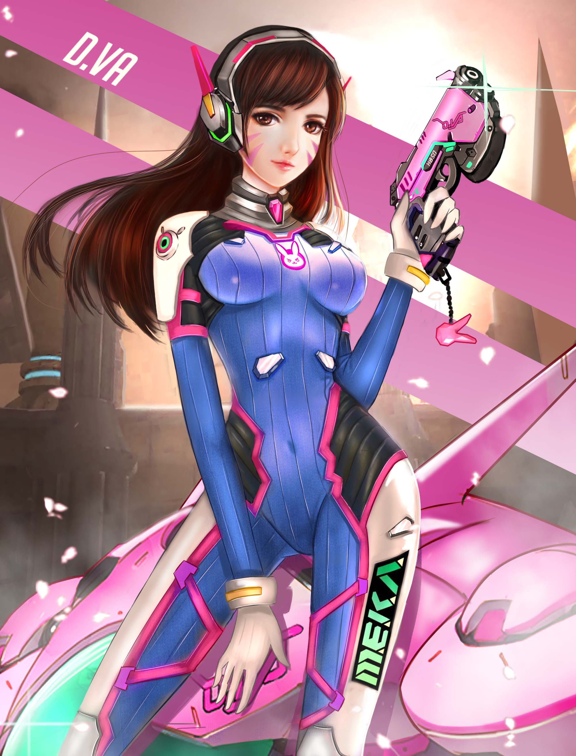 守望先鋒,D.VA，dva本子