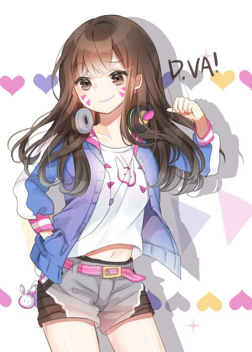 守望先鋒,D.VA，dva本子