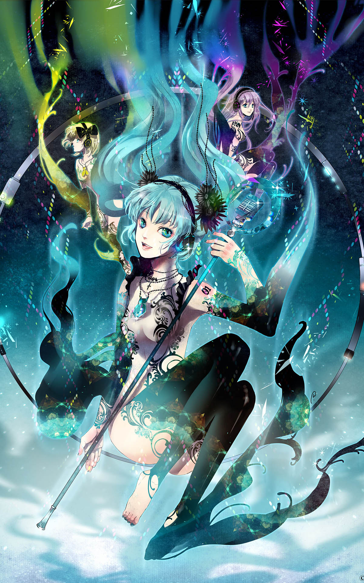 初音未来,手机壁纸,动漫壁纸