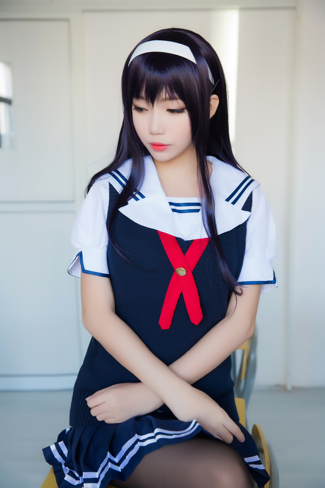 路人女主的养成方法 路人学姐cosplay正片