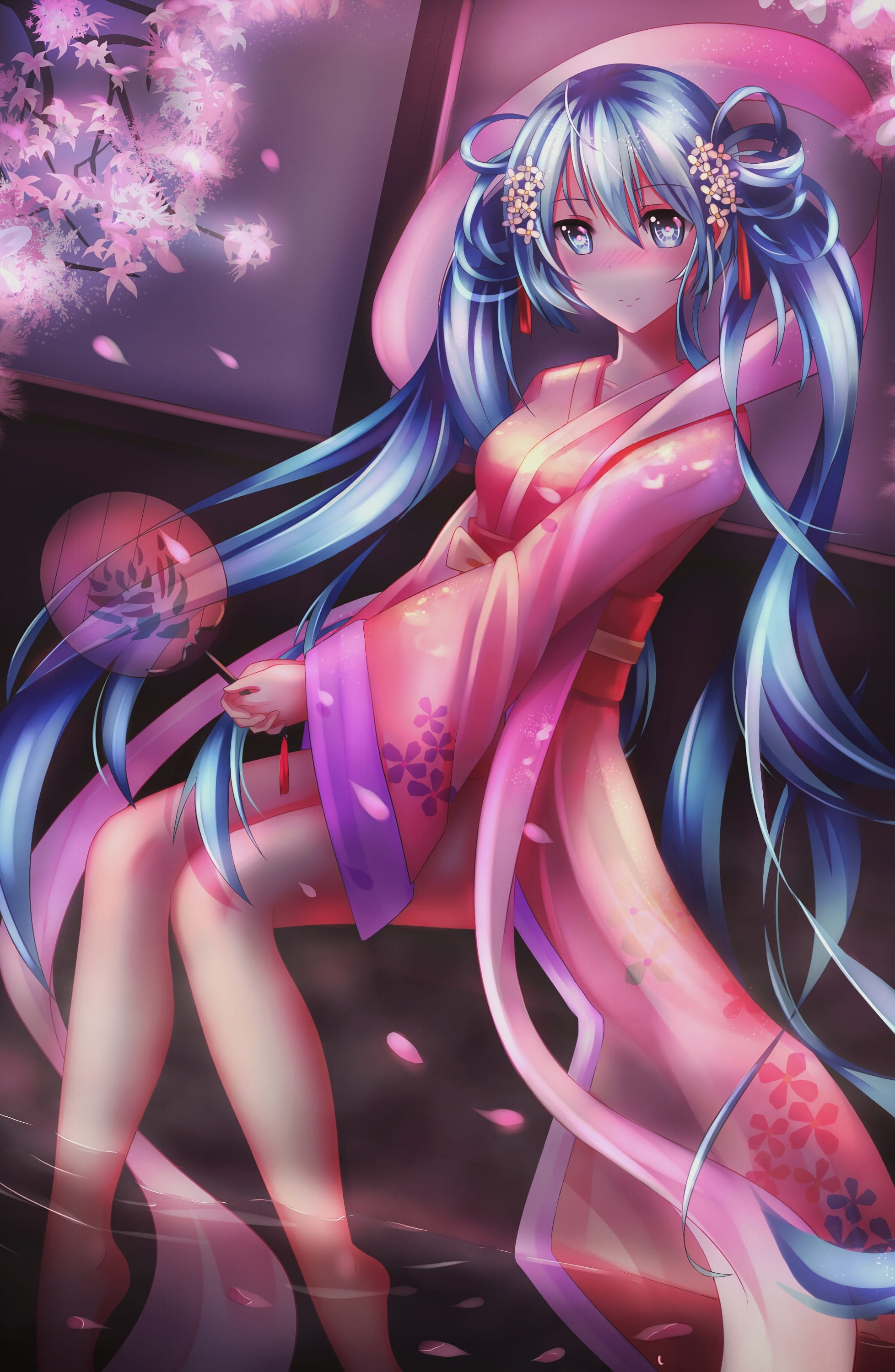 初音未来日,初音福利图,初音本子