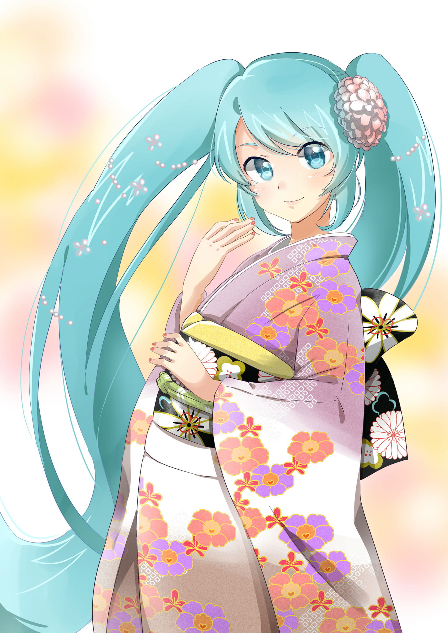 初音未来日,初音福利图,初音本子