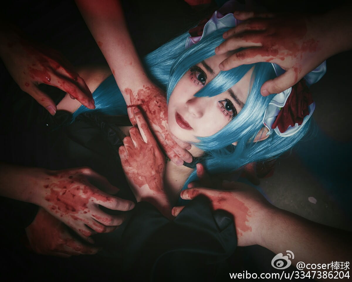 初音未来,坎特雷拉,禁断之毒,cos,暗黑系,KAITO