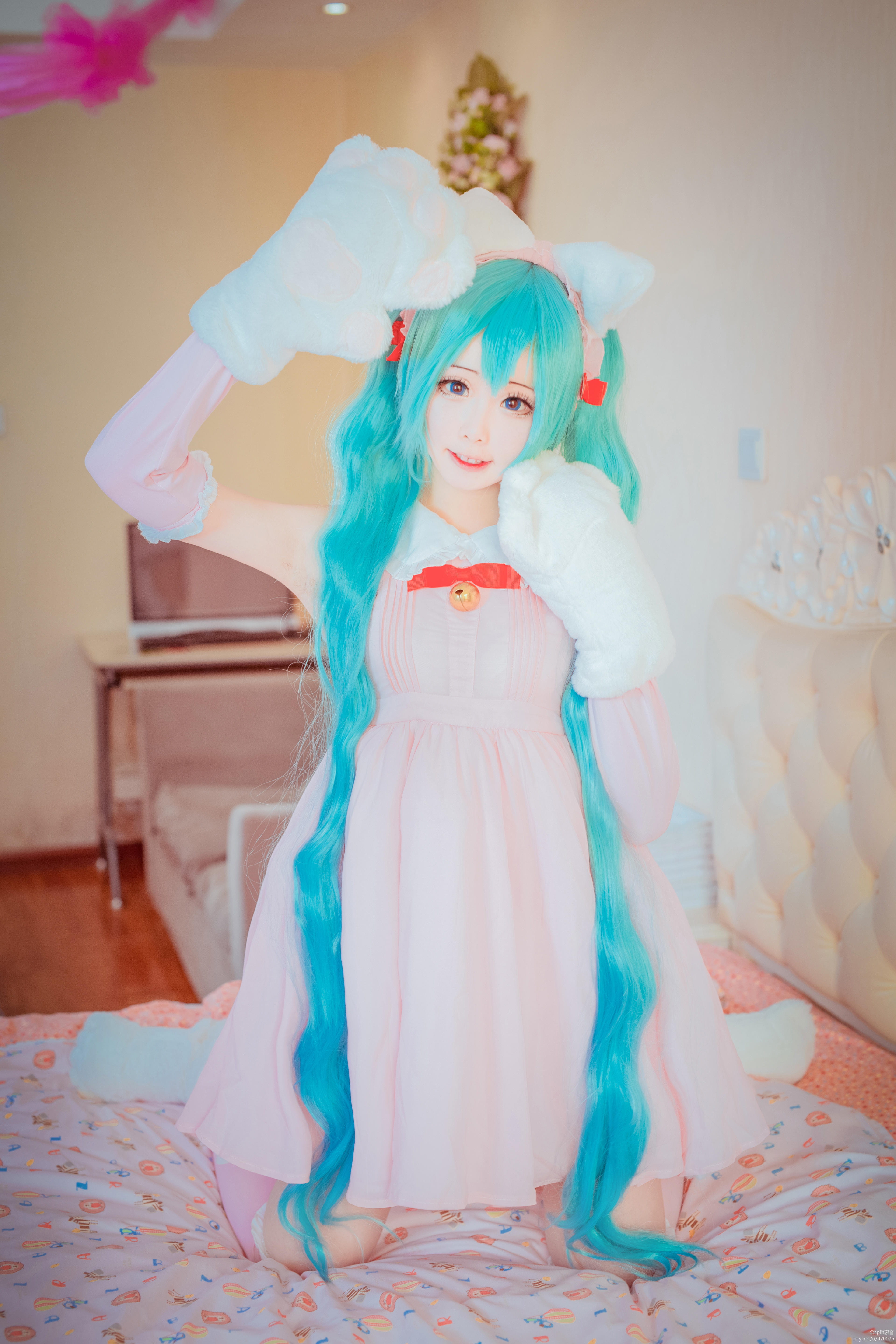 初音未来,萌COS,cos萌女