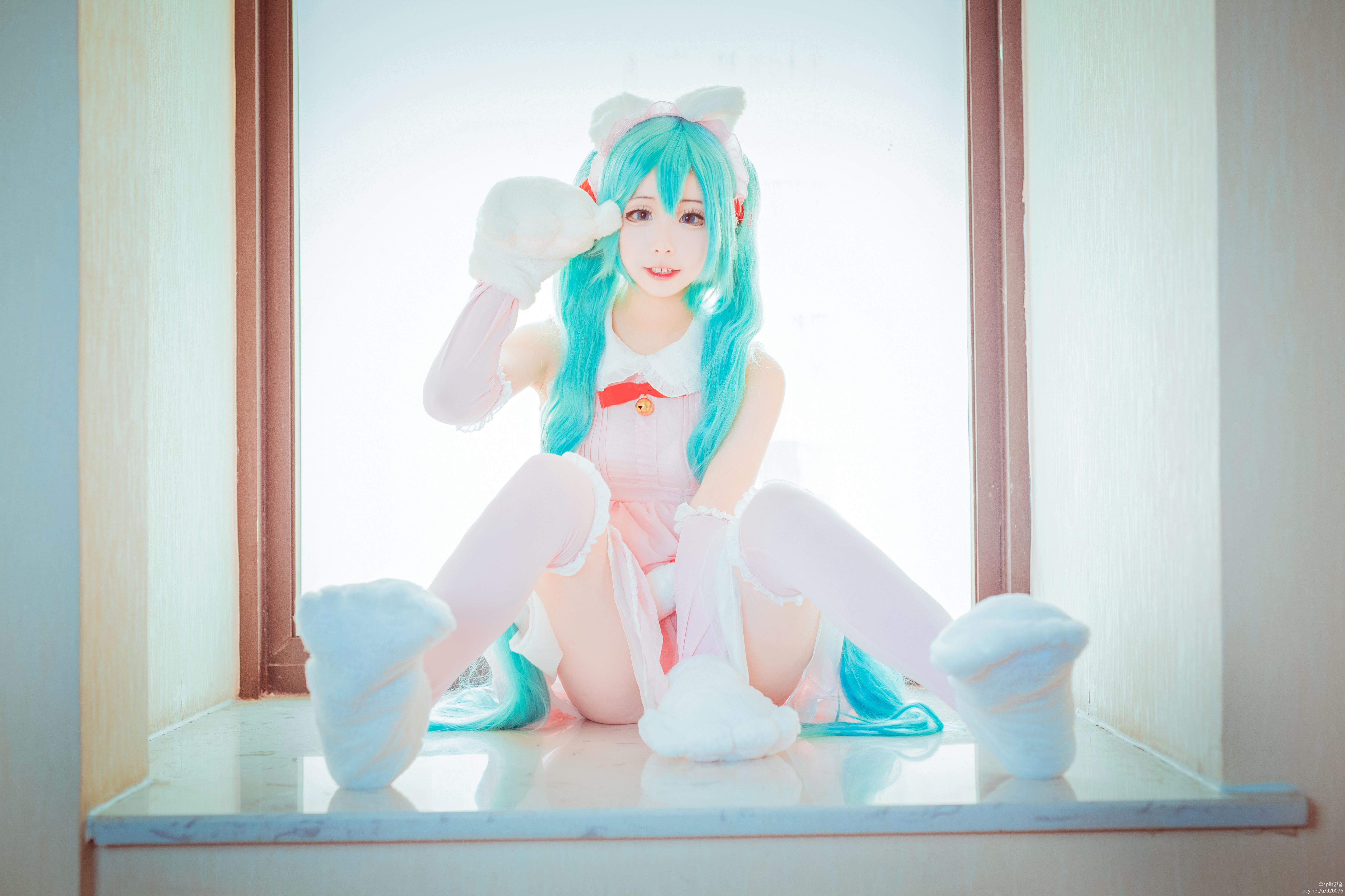 初音未来,萌COS,cos萌女