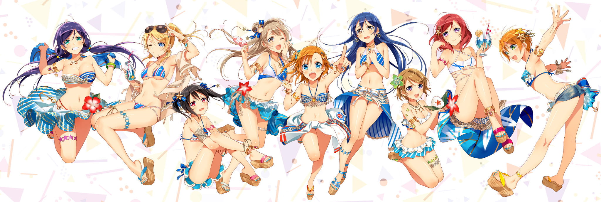 海,动漫,唯美,Love live