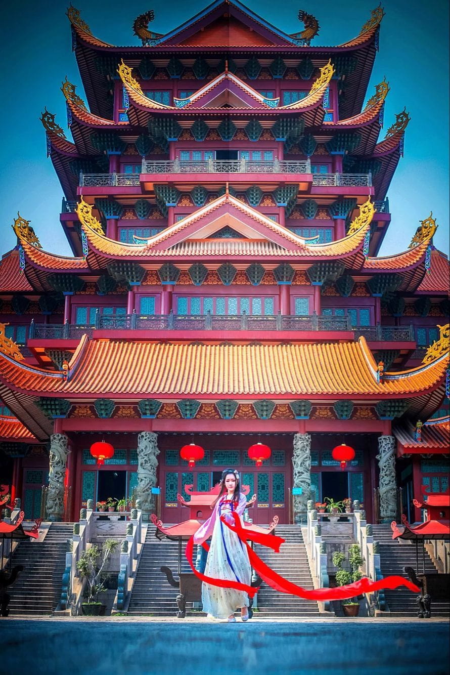 古装,寺庙,cosplay,西禅寺,福建,福州