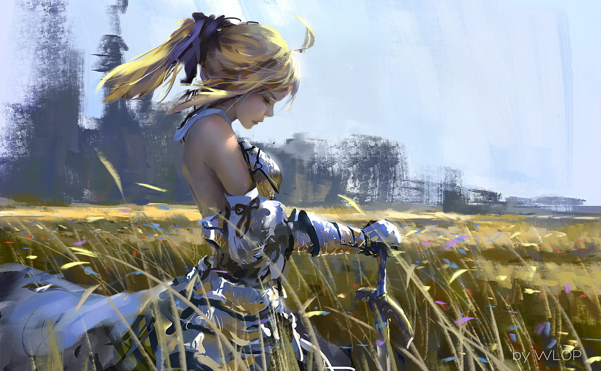 吾王,saber,fate,输入法皮肤