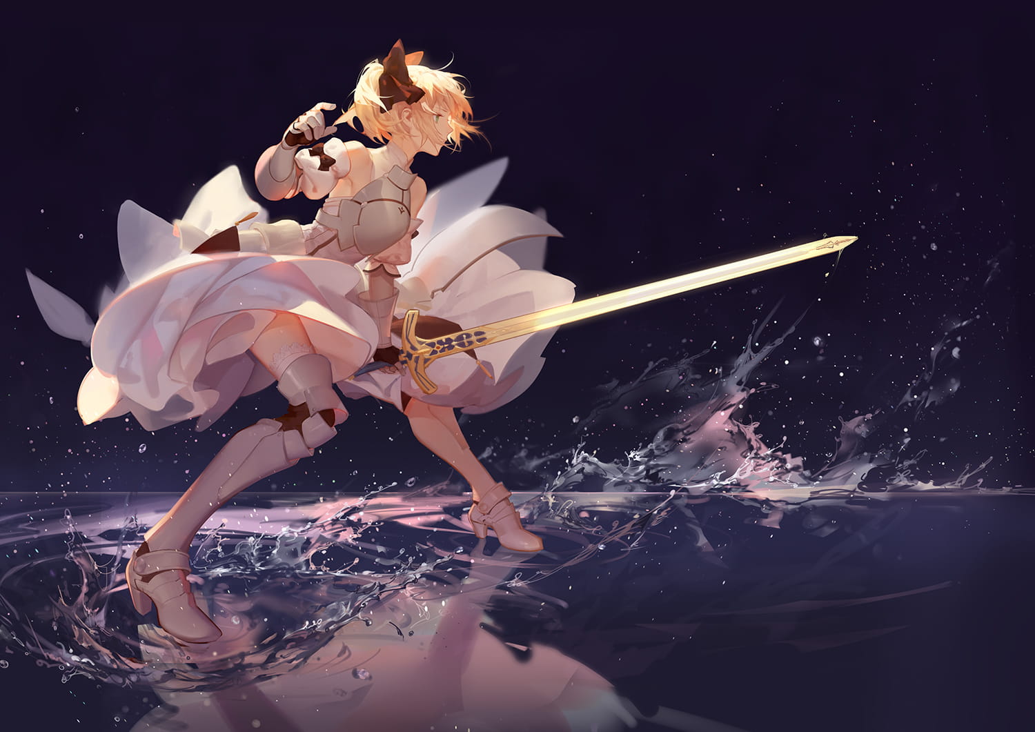 吾王,saber,fate,福利本子