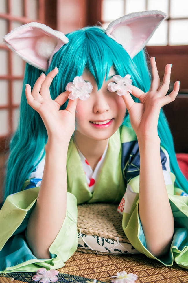 初音未来cos,miku，