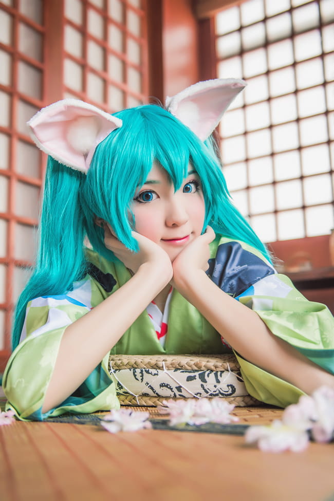 初音未来cos,miku，