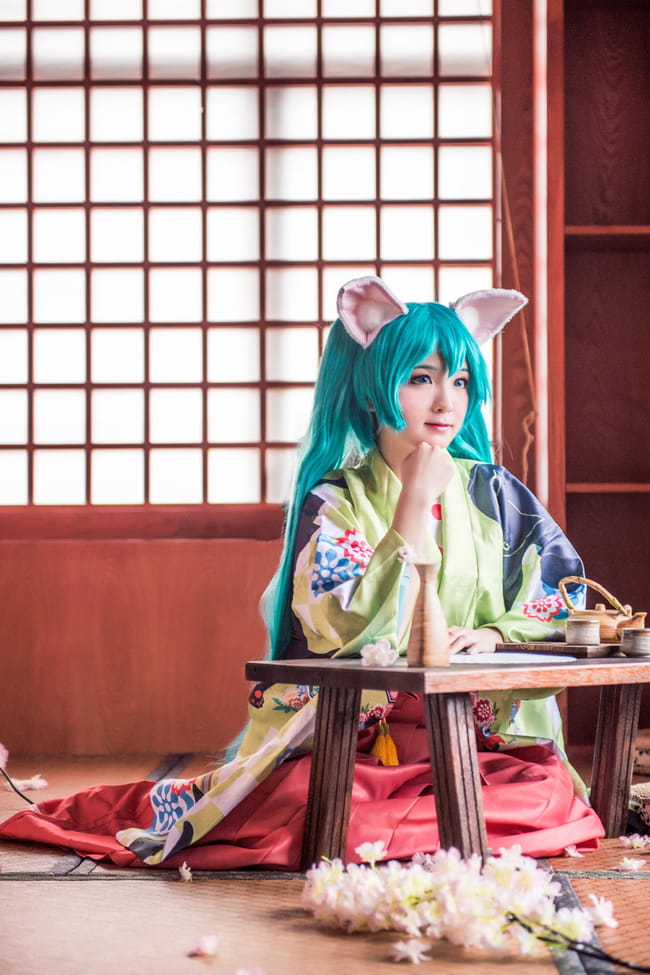 初音未来cos,miku，