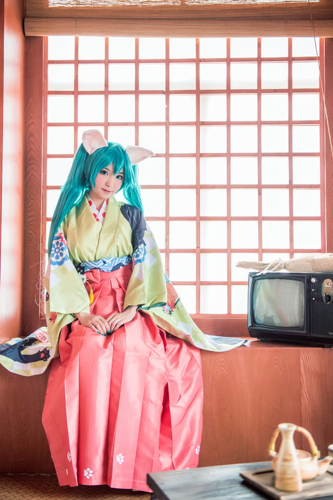 初音未来cos,miku，