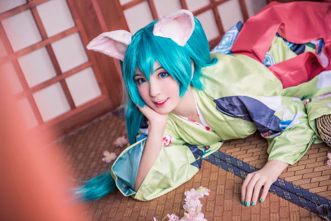 初音未来cos,miku，