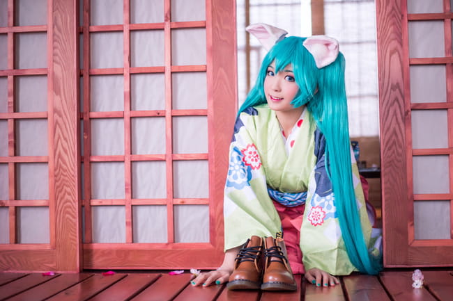 初音未来cos,miku，