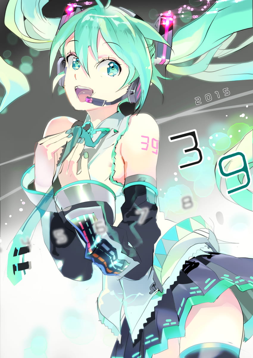 初音未来美图,miku壁纸,初音本子