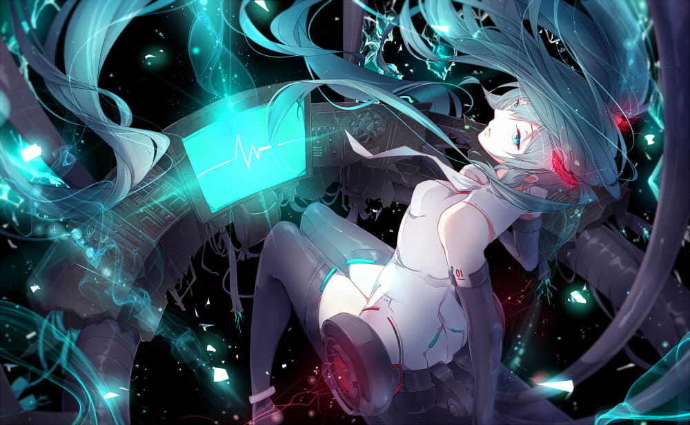 初音未来美图,miku壁纸,初音本子