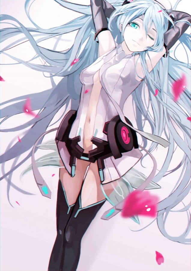 初音未来美图,miku壁纸,初音本子