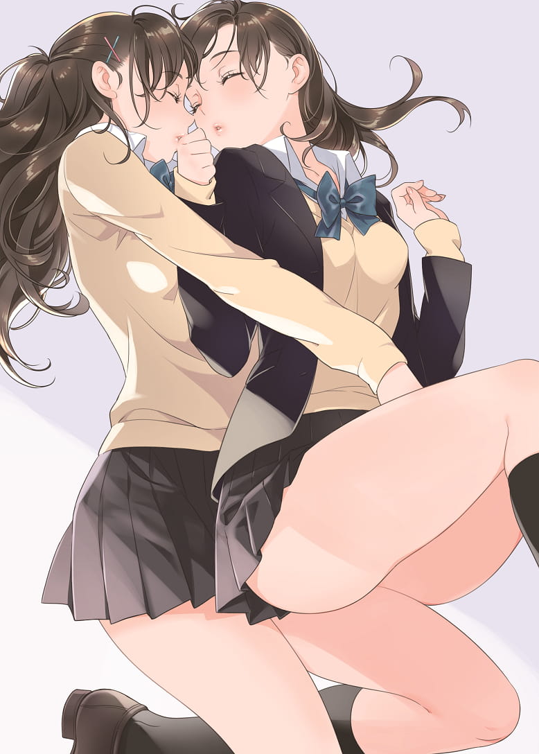 制服,百合