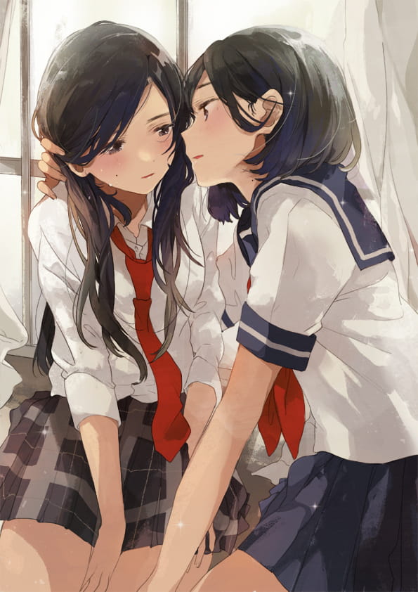 制服,百合