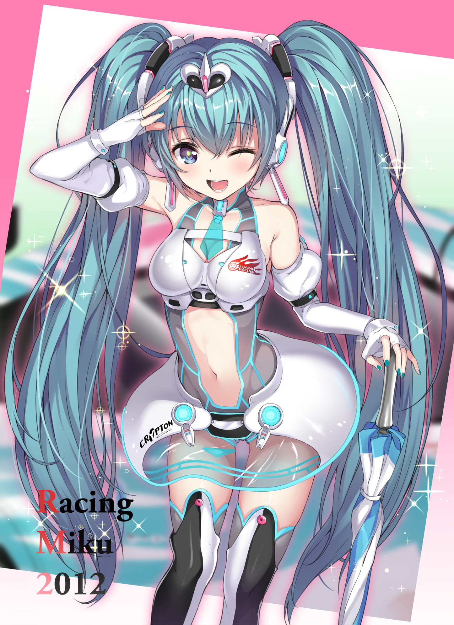 赛车女郎,初音未来