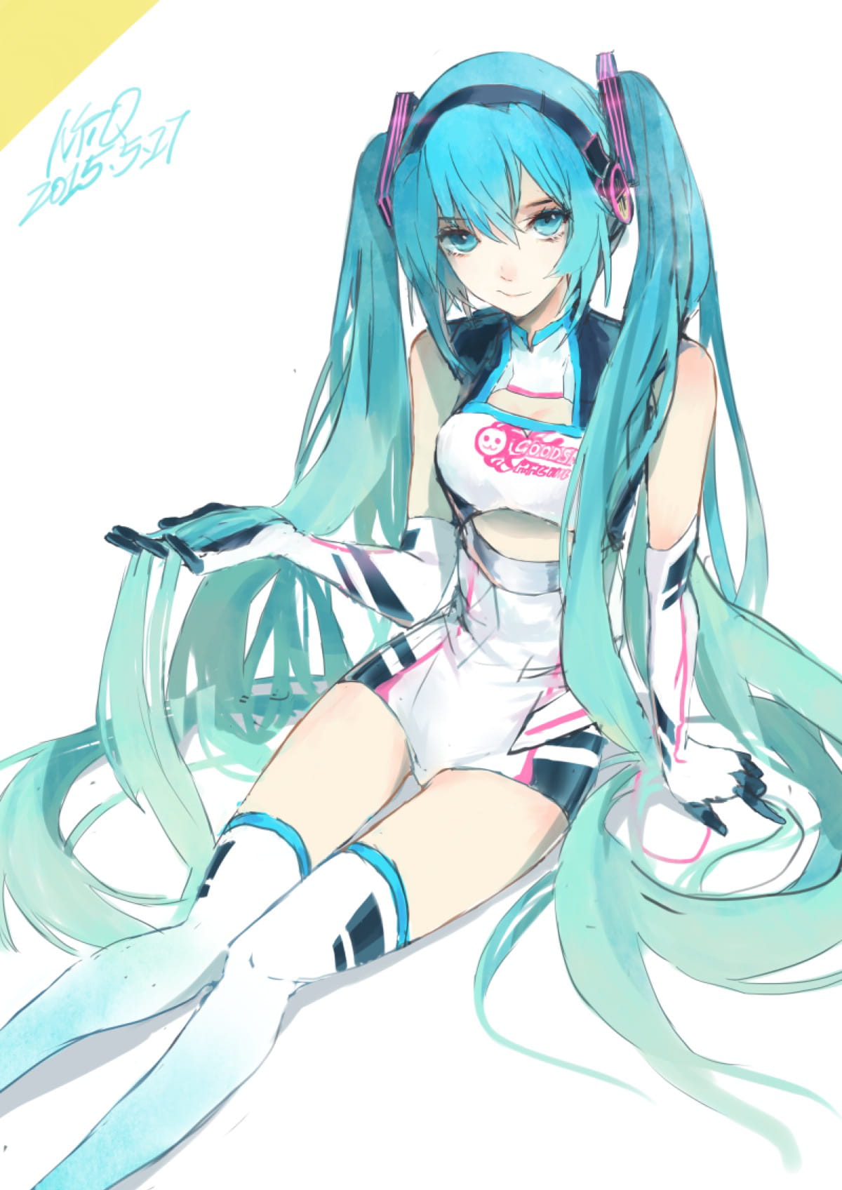 赛车女郎,初音未来