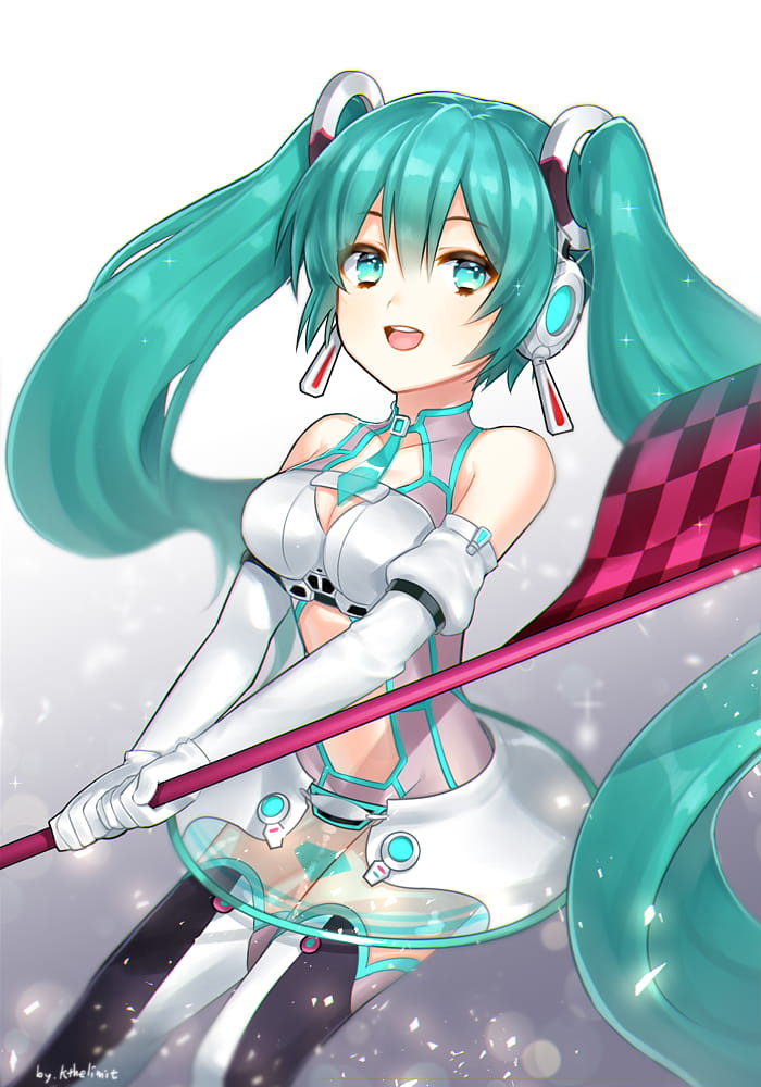 赛车女郎,初音未来