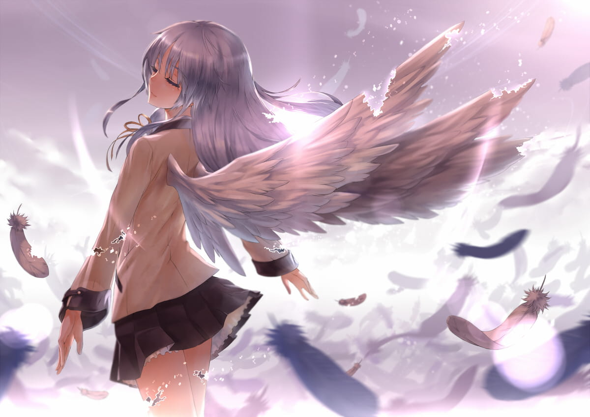 Angel Beats,立华奏,天使,输入法皮肤