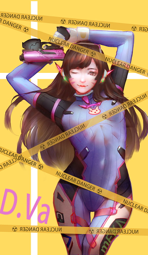 守望先鋒,D.VA，dva本子