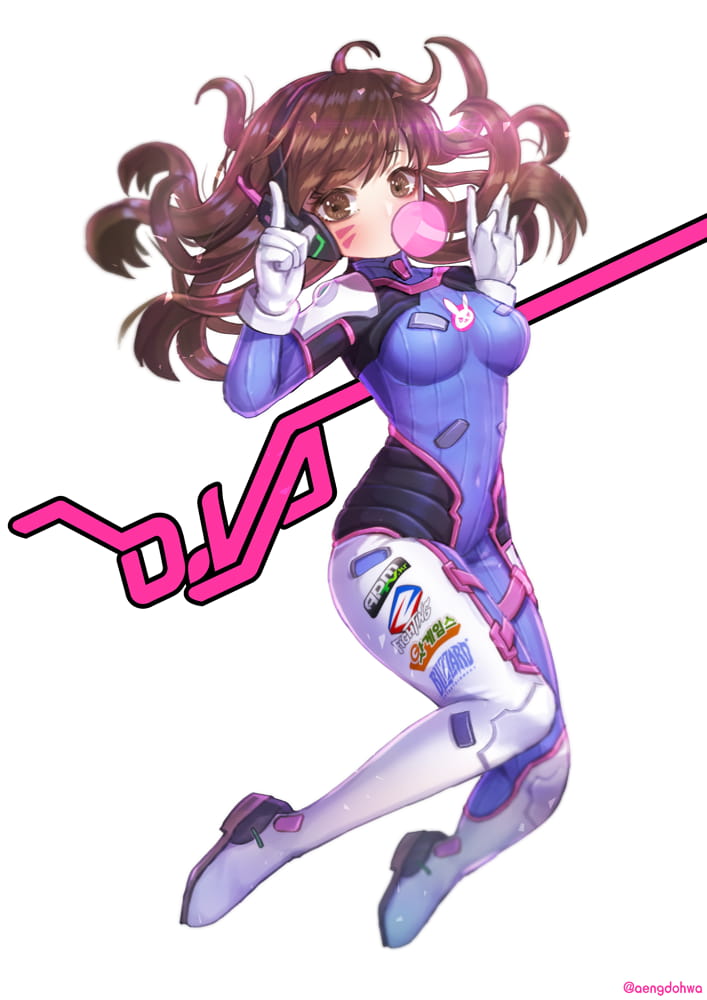 守望先鋒,D.VA，dva本子