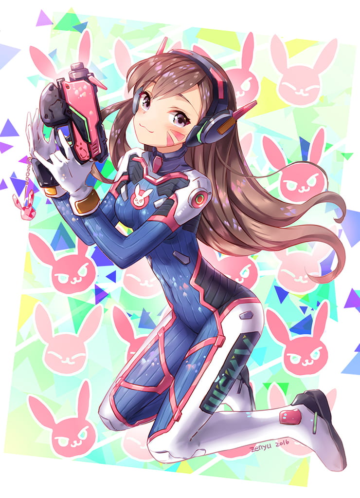 守望先鋒,D.VA，dva本子