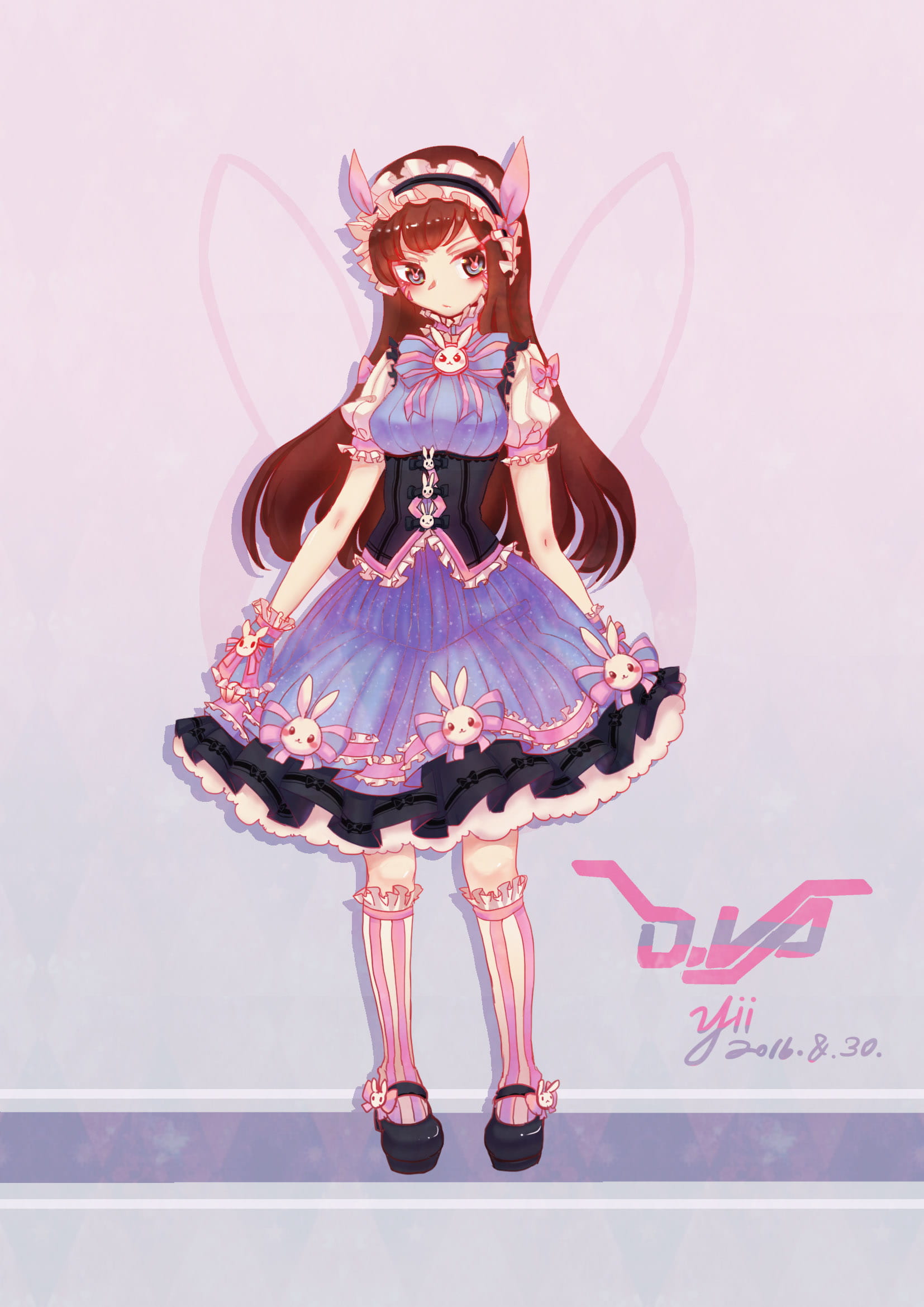 守望先鋒,D.VA，dva本子