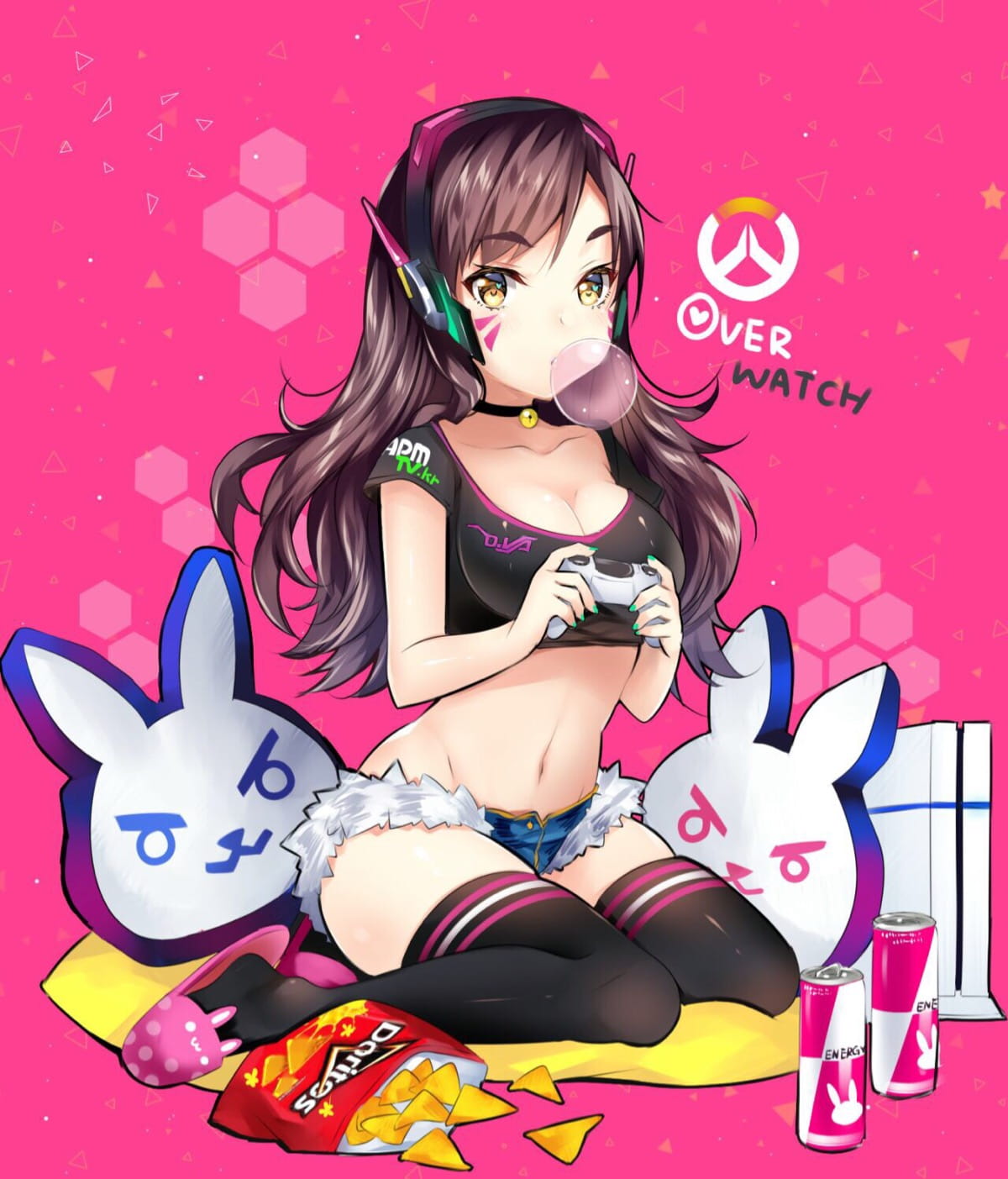 守望先鋒,D.VA，dva本子