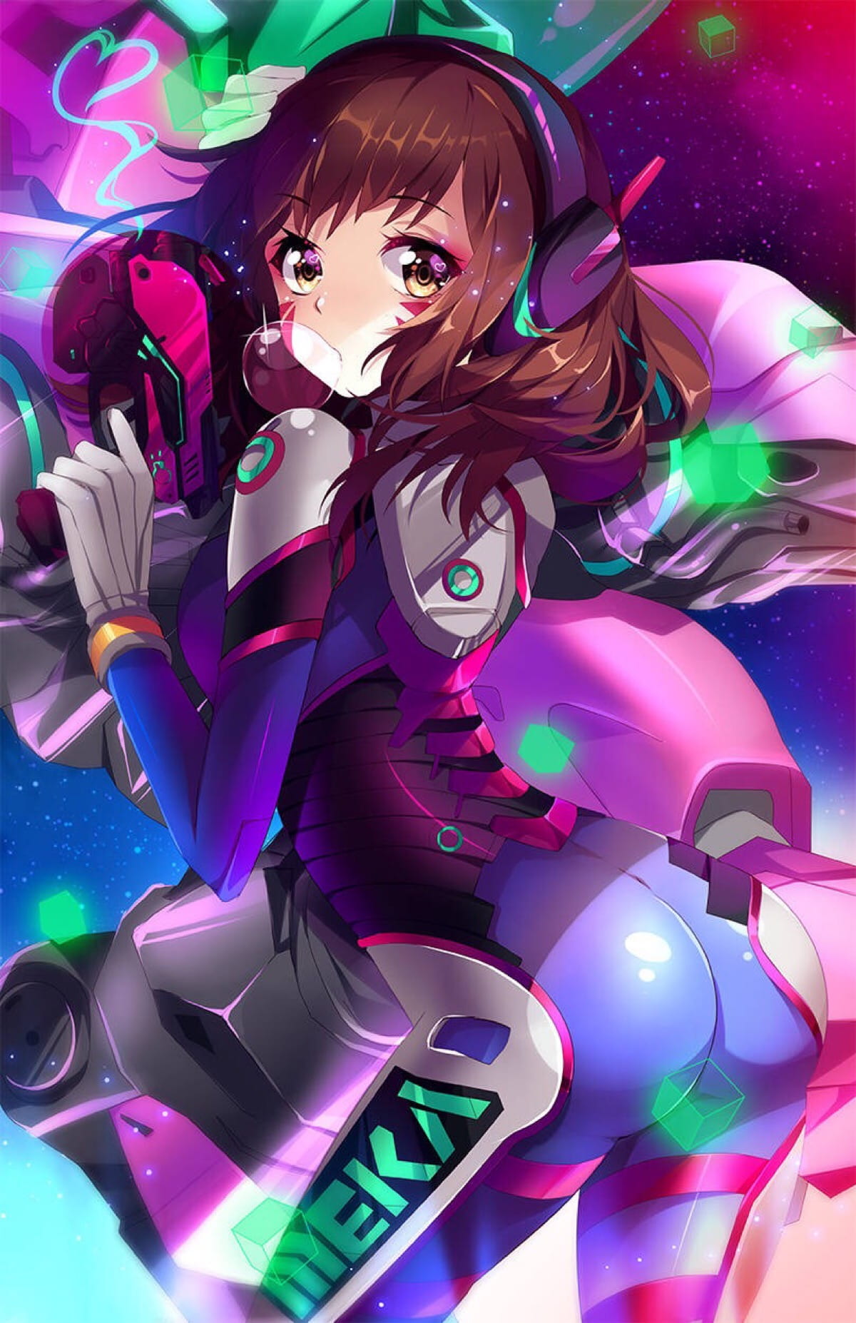 守望先鋒,D.VA，dva本子