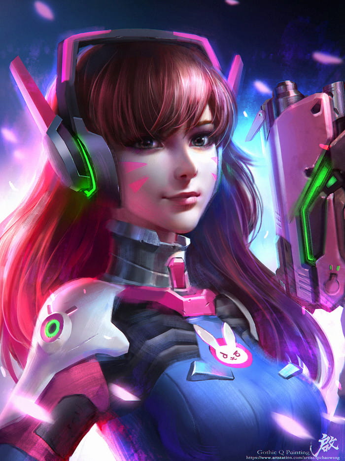 守望先鋒,D.VA，dva本子