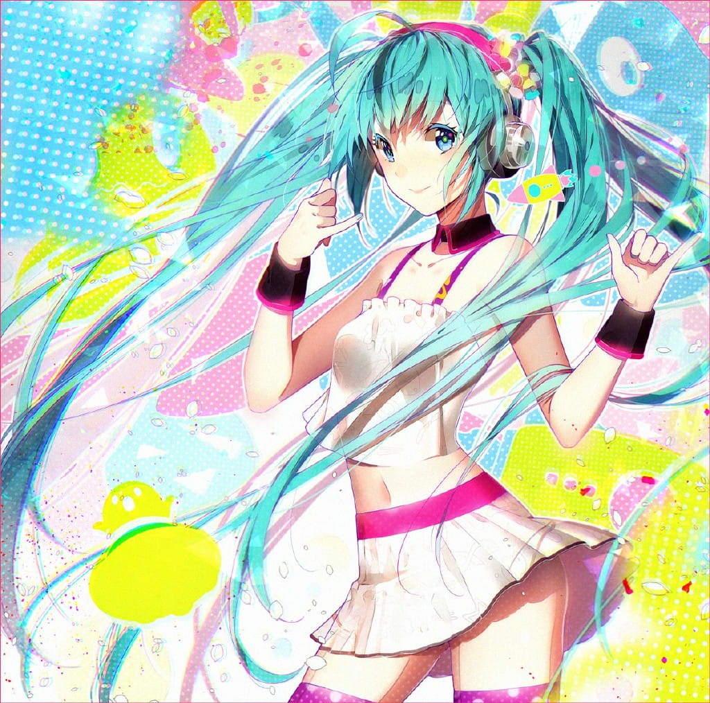 初音未来,华丽,P站画师,动漫美图