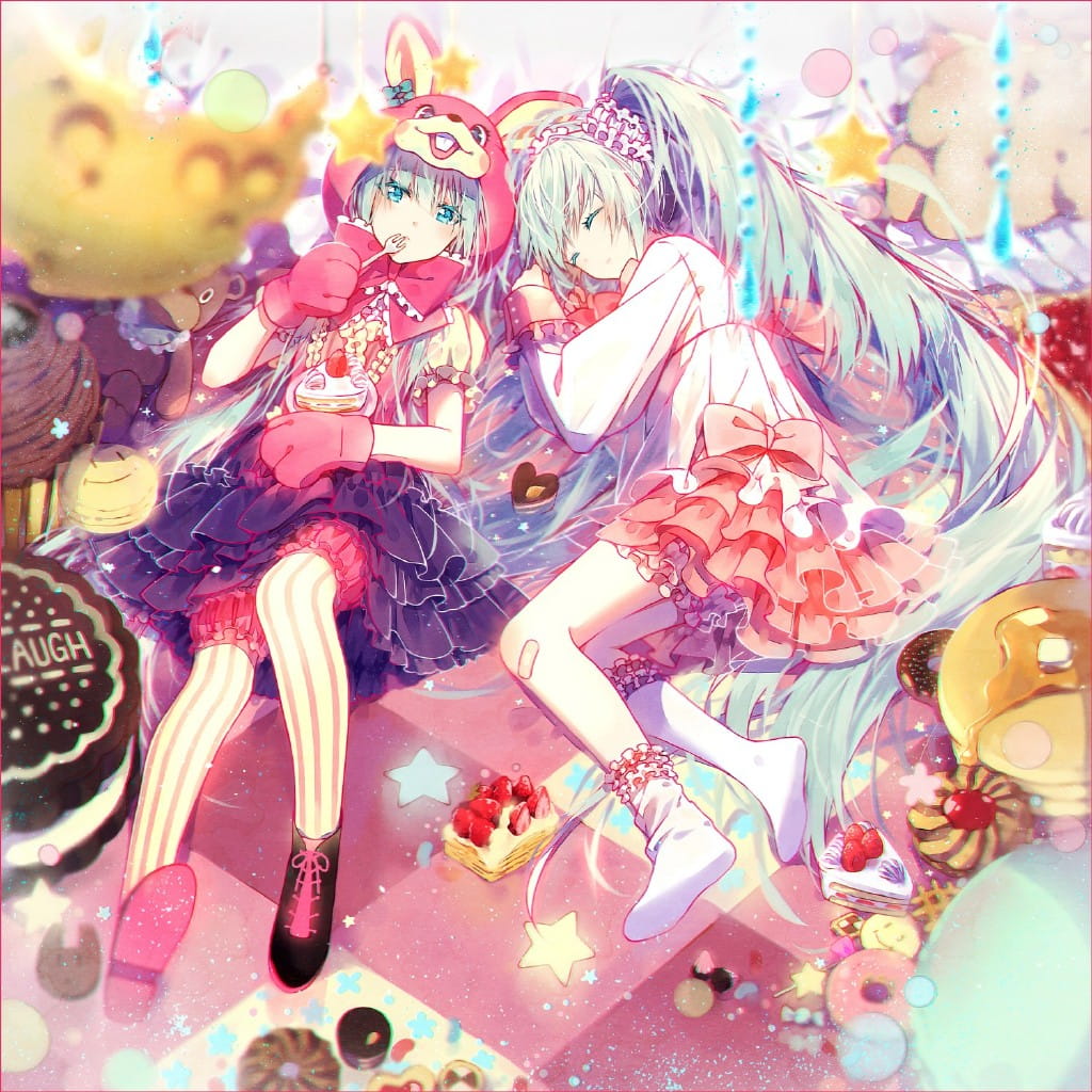 初音未来,华丽,P站画师,动漫美图