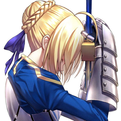 吾王,saber,动漫女头