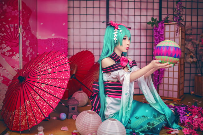 初音未来,异国歌姬,COS