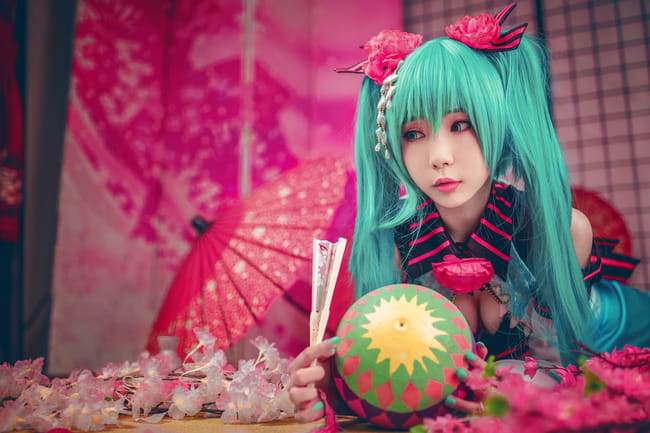 初音未来,异国歌姬,COS