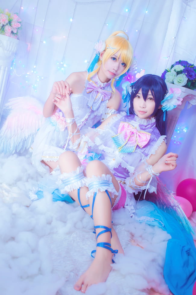 lovelive,园田海未,绚濑绘里,COS