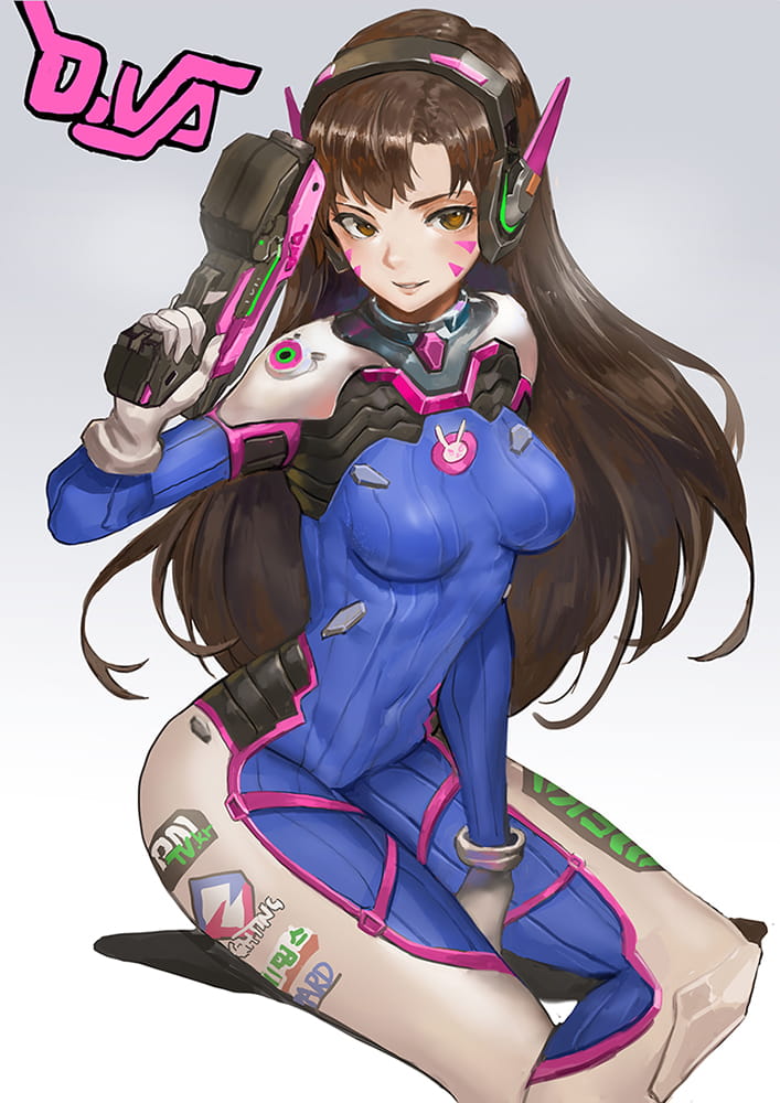 守望先锋,dva,宋哈娜,机甲