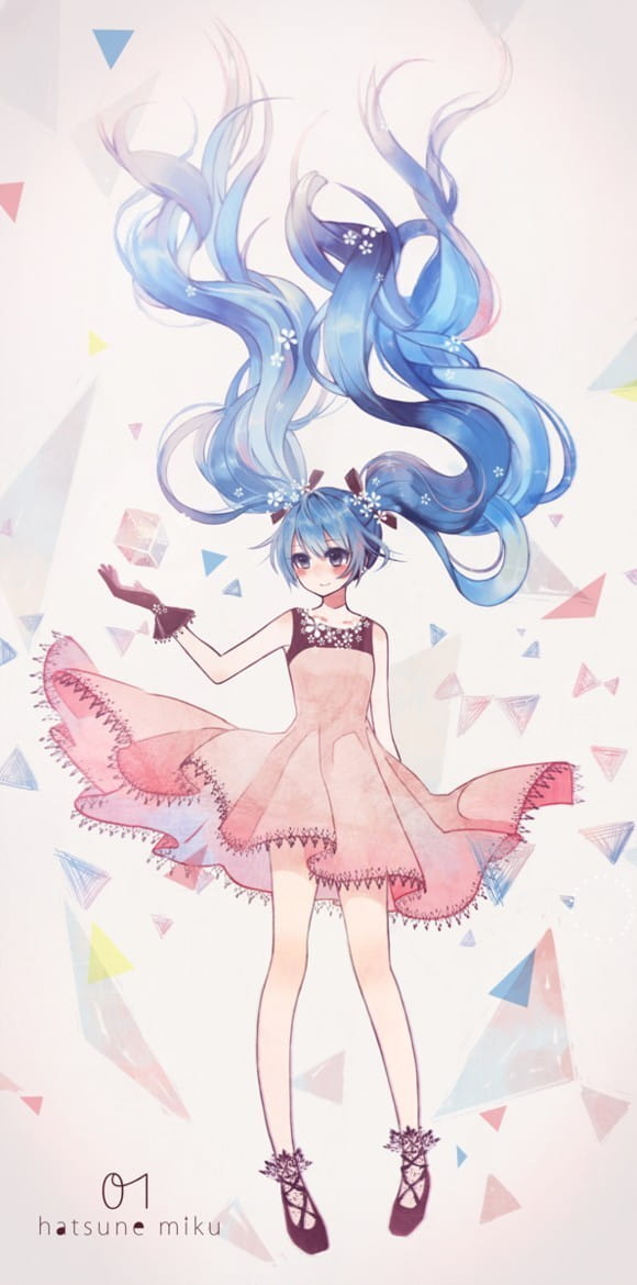 初音未来,手机壁纸,动漫壁纸