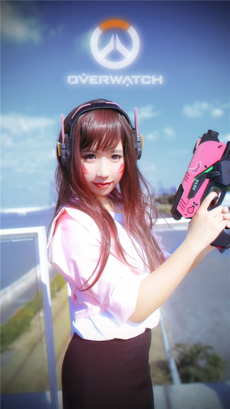 dva,守望先锋,cosplay,