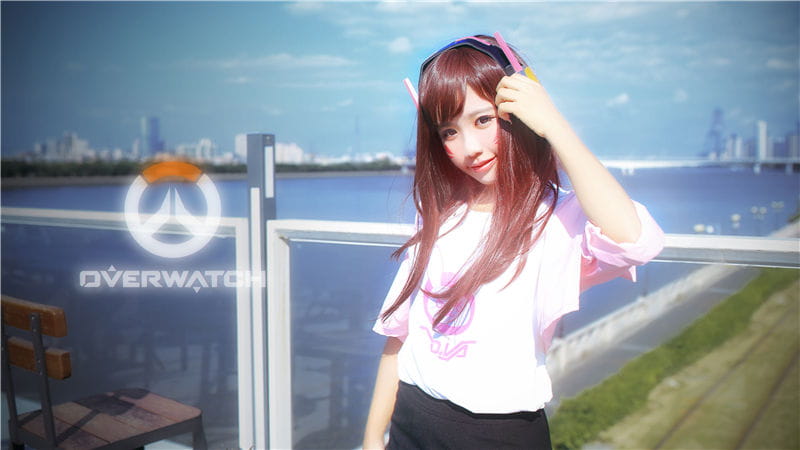 dva,守望先锋,cosplay,