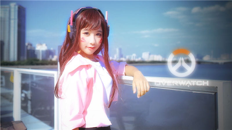 dva,守望先锋,cosplay,