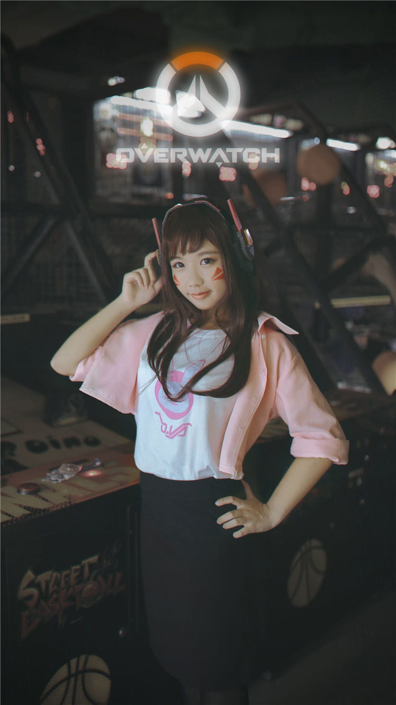 dva,守望先锋,cosplay,